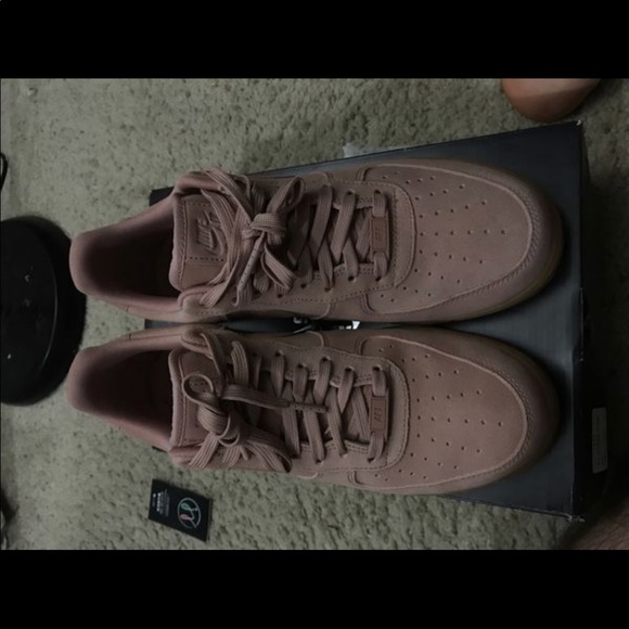 nike air force 1 salmon suede